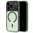 Mobiparts Hardcover iPhone 18 Pro MagSafe Hoesje Hardcase Backcover - Satin Green