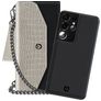 Valenta Luxe Samsung Galaxy S21 Ultra Hoesje Uitneembare 2in1 Clutch - Zwart