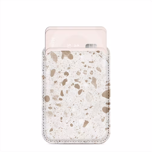 MIO Pasjeshouder - 3 Pasjes - MagSafe Compatible - Soft Terrazzo