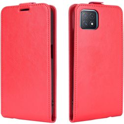 Mobigear OPPO A73 5G Hoesje Flipcase - Rood