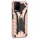 Mobigear Armor Stand Vivo Y21s Hoesje Hardcase Backcover Shockproof met Standaard - Roségoud