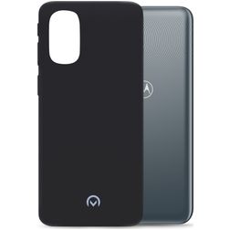 Mobilize Rubber Gelly Motorola Moto G31 Hoesje Flexibel TPU Backcover - Matt Black
