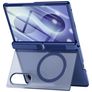 Mobigear Kickstand Samsung Galaxy Z Fold 8 MagSafe Hoesje Hardcase Backcover Shockproof met Standaard - Blauw