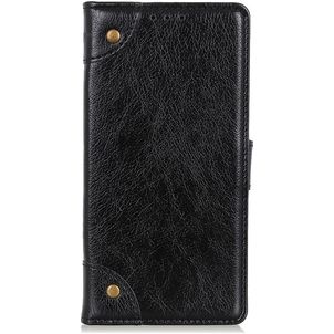 Mobigear Ranch OPPO Reno 4 Hoesje Bookcase Portemonnee - Zwart