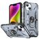 Mobigear Armor Ring iPhone 14 Plus Hoesje Hardcase Backcover Shockproof met Ringhouder - Grijs