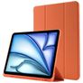 Mobigear Tri-Fold Gel iPad Air 11 Inch (2026) Hoes TPU,Kunstleer Bookcase + Stylus Houder - Oranje