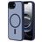Mobiparts Hardcover iPhone 16e MagSafe Hoesje Hardcase Backcover - Satin Blue