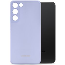 Mobilize Rubber Gelly Samsung Galaxy S22 Plus Hoesje Flexibel TPU Backcover - Pastel Purple