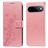 Mobigear Flowers Google Pixel 11 Pro XL Hoesje Bookcase Portemonnee - Roze