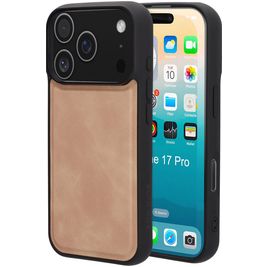 Mobiparts Classic iPhone 17 Pro MagSafe Hoesje Hardcase Backcover - Moonstone Beige