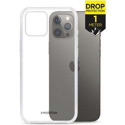 Mobilize Naked Protection Doorzichtig iPhone 12 Pro Max Hoesje Hardcase Backcover Shockproof - Transparant