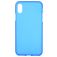 Mobigear Colors iPhone XS Max Hoesje Flexibel TPU Backcover - Blauw