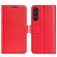 Mobigear Classic Samsung Galaxy A26 Hoesje Bookcase Portemonnee - Rood