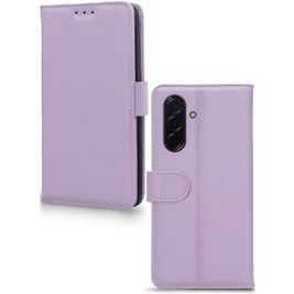 Mobilize Premium Gelly Samsung Galaxy A36 Hoesje Bookcase Portemonnee - Paars