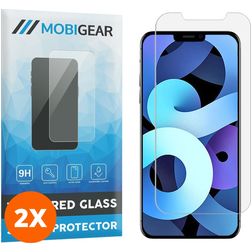 Mobigear iPhone 12 Glazen Screenprotector - Case Friendly (2-Pack)