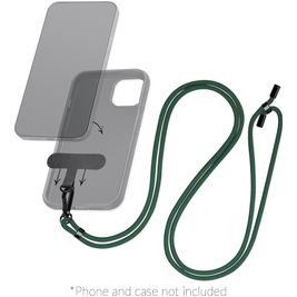 Mobilize Lanyard Universeel Telefoonkoord Verstelbaar - Groen