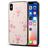 Mobigear Design iPhone XS Max Hoesje Flexibel TPU Backcover - Peach