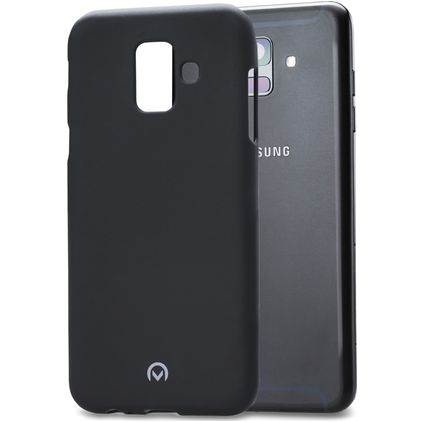 Mobilize Gelly Samsung Galaxy A6 (2018) Hoesje Flexibel TPU Backcover - Matt Black