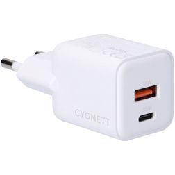 Cygnett Powerplus Dual USB / USB-C Oplader Power Delivery 35W - Wit