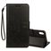 Mobigear Flowers iPhone XR Hoesje Bookcase Portemonnee - Zwart