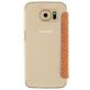 Mobilize Slim Booklet Samsung Galaxy S6 Hoesje Bookcase - Snake Apricot