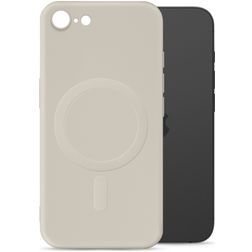 My Style Protective Flex iPhone 7 MagSafe Hoesje Flexibel TPU Backcover - Antique White