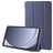 Mobigear Tri-Fold Gel Samsung Galaxy Tab A9 (2023) Hoes TPU,Kunstleer Bookcase - Donkerblauw