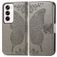 Mobigear Butterfly OPPO Reno 12 Pro Hoesje Bookcase Portemonnee - Grijs