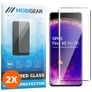 Mobigear Premium OPPO Find X5 Lite Glazen Screenprotector - Case Friendly - Zwart (2-Pack)