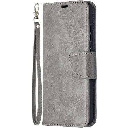 Mobigear Excellent Samsung Galaxy A52s 5G Hoesje Bookcase Portemonnee - Grijs