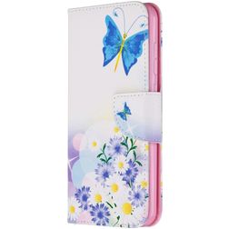 Mobigear Design Nokia 2.3 Hoesje Bookcase Portemonnee - Vlinder