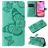 Mobigear Butterfly iPhone 16 Hoesje Bookcase Portemonnee - Groen