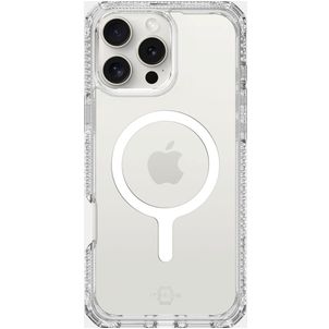 ITSKINS Level 2 HybridMagClear R Doorzichtig iPhone 16 Pro MagSafe Hoesje Hardcase Backcover Shockproof - Transparant