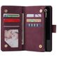 Mobigear Zipper Huawei P40 Hoesje Bookcase Portemonnee - Rood