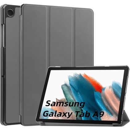 Mobigear Tri-Fold Samsung Galaxy Tab A9 (2023) Hoes Bookcase - Grijs