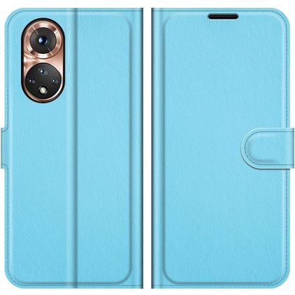 Mobigear Classic HONOR 50 Hoesje Bookcase Portemonnee - Blauw