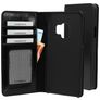 Mobiparts Excellent Wallet Samsung Galaxy S9 Hoesje Bookcase Portemonnee - Jade Black