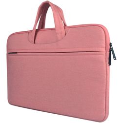 Mobigear Oxford Laptop Aktetas 15 - 16 inch Laptoptas + Handvat - Roze