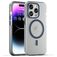 Mobigear Shockproof iPhone 16 Pro MagSafe Hoesje Flexibel TPU Backcover - Donkerblauw