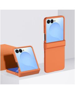 Mobigear Colors Samsung Galaxy Z Flip 8 Hoesje Hardcase Backcover - Oranje