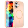 Mobigear Shockproof iPhone 17 MagSafe Hoesje Hardcase Backcover - Rouge Powder