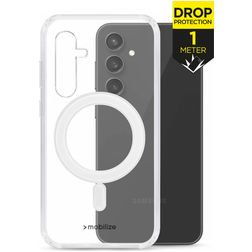 Mobilize Naked Protection Doorzichtig Samsung Galaxy S23 FE MagSafe Hoesje Hardcase Backcover Shockproof - Transparant