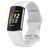 Mobigear Sport Dual Siliconen Fitbit Charge 5 Bandje Druksluiting - Wit