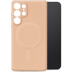 My Style Protective Flex Samsung Galaxy S26 Ultra MagSafe Hoesje Flexibel TPU Backcover - Soft Pink