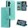 Mobigear Mandala Samsung Galaxy S25 FE Hoesje Bookcase Portemonnee - Groen