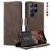 CaseMe 013 Samsung Galaxy S26 Ultra Hoesje Bookcase Portemonnee - Coffee