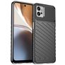 Mobigear Groove Motorola Moto G32 Hoesje Flexibel TPU Backcover - Zwart