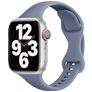 Mobigear Sport Slim Siliconen Apple Watch Bandje Druksluiting - 42/41/40/38 mm - Lavendel