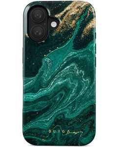 Burga Tough iPhone 16 Plus Hoesje Hardcase Backcover Shockproof - Emerald Pool