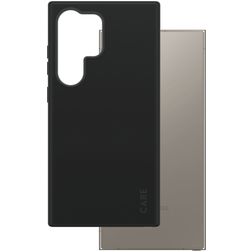 CARE by PanzerGlass Fashionable Samsung Galaxy S25 Ultra Siliconen Hoesje Backcover - Zwart